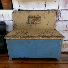 Vintage Little Orphan Annie Rustic Child's Metal Play Stove