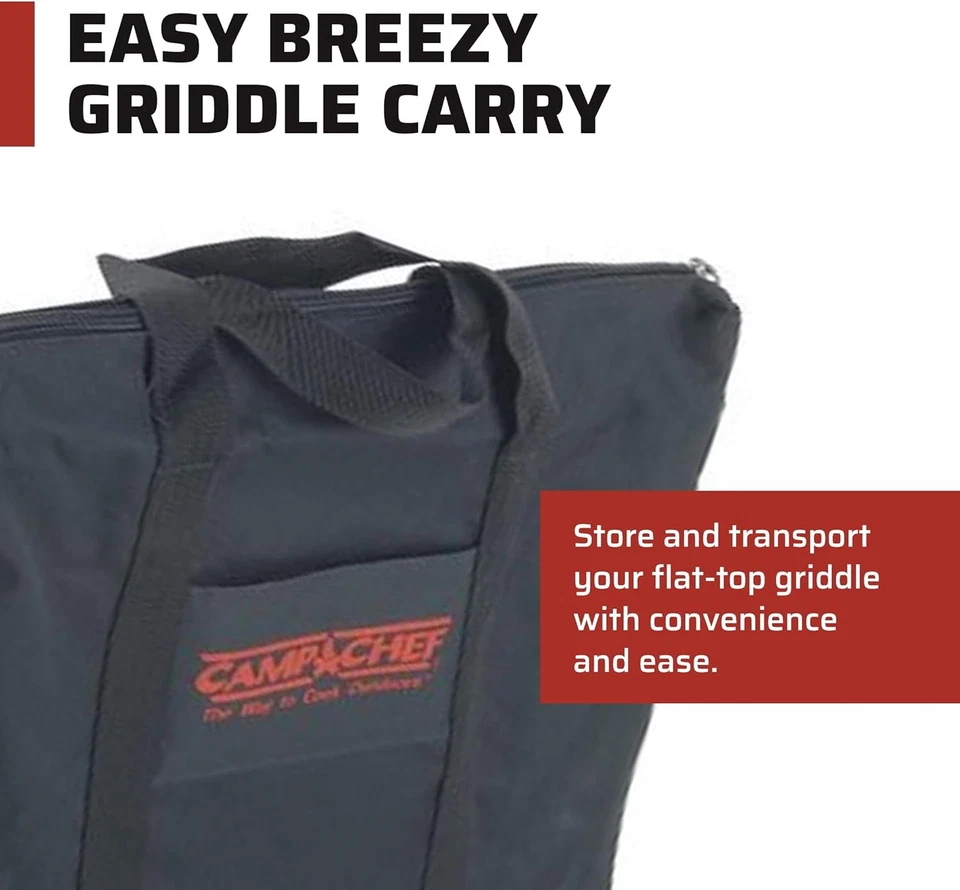 Bolsa Camp Chef média para chapa Camp Chef compatível com modelos Camp Chef SG30, CGG16, SG14, MSG20, FG20 - Imagem 2 de 4