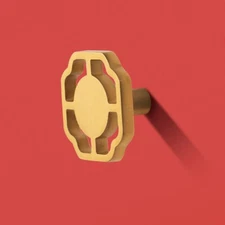 MFYS Brass Knobs Kitchen Pulls Cabinet Knobs Handles Chinese Style drawer Knobs