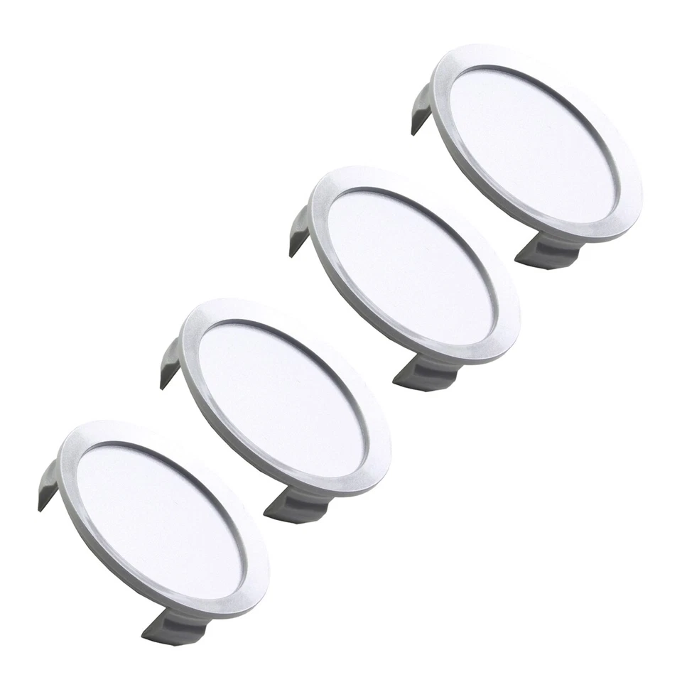 4x Coprimozzo Copricerchio Mozzi Copertura Argento Ø 75mm per Land Rover - Immagine 2 di 4