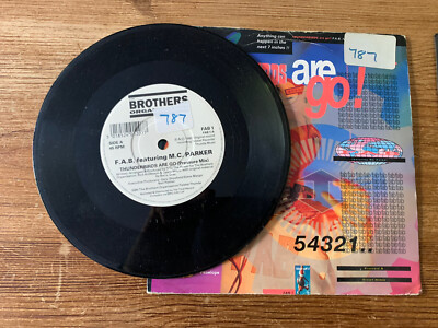 F.A.B. Feat M.C. Parker - Thunderbirds Are Go 7  Vinyl