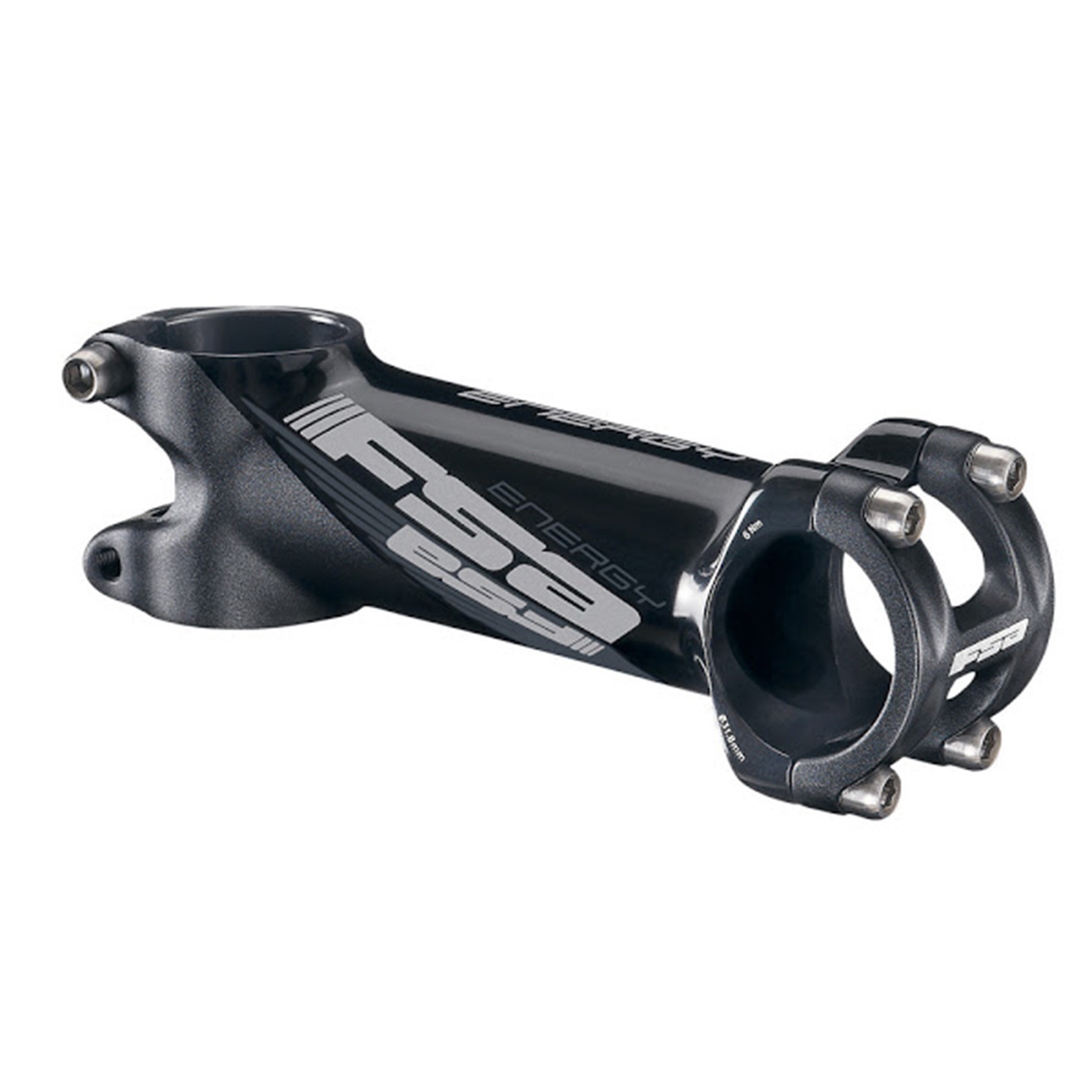 ATTACCO MANUBRIO FSA ENERGY 6° 90 MM 31.8 GRIGIO ALLUMINIO V17 BIKE BICICLETTA ATTACCO MANUBRIO FSA ENERGY 6° 90 MM 31.8 GRIGIO ALLUMINIO V17 BIKE BICICLETTA