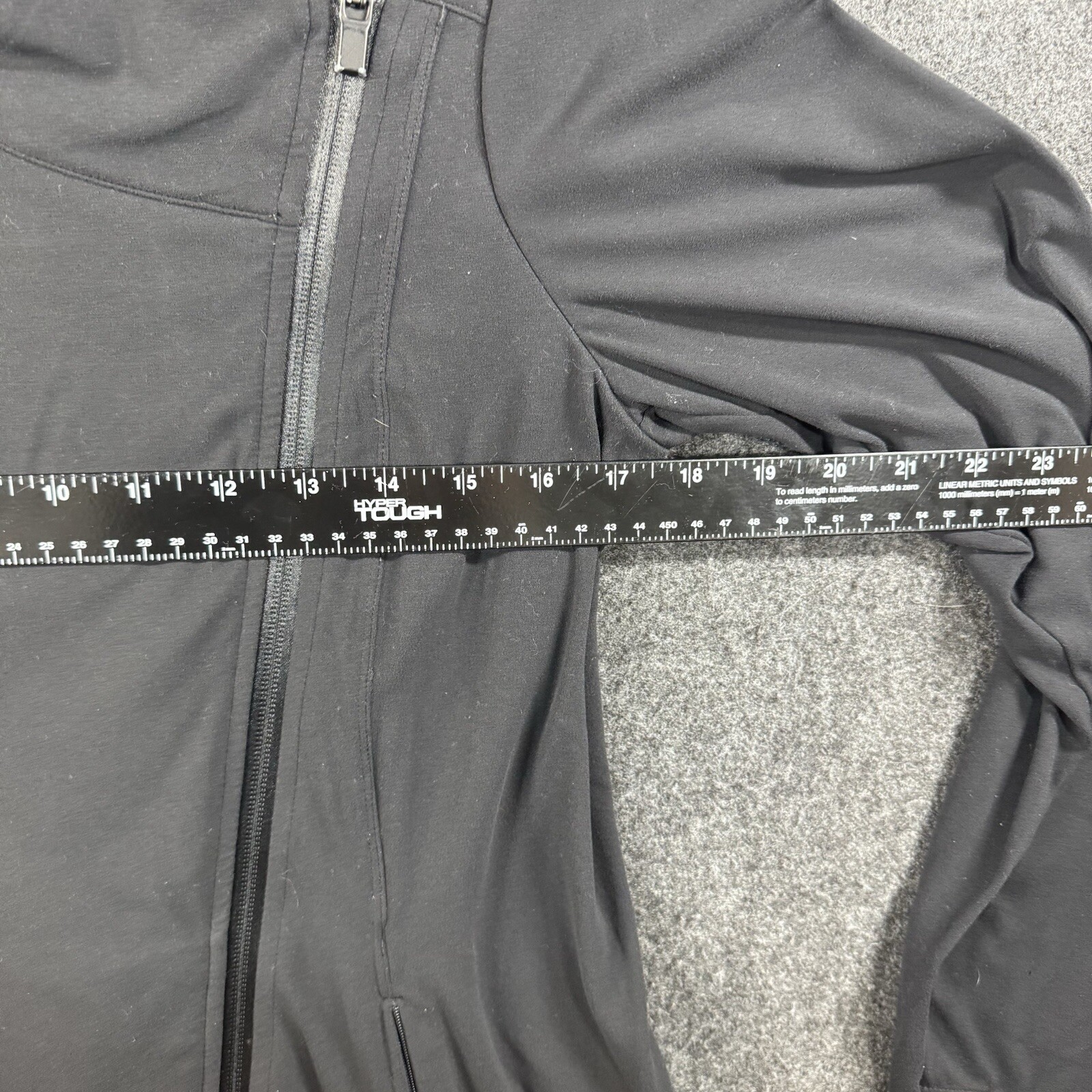 Athleta Intention Jacket Women's Medium Black Asy… - image 5