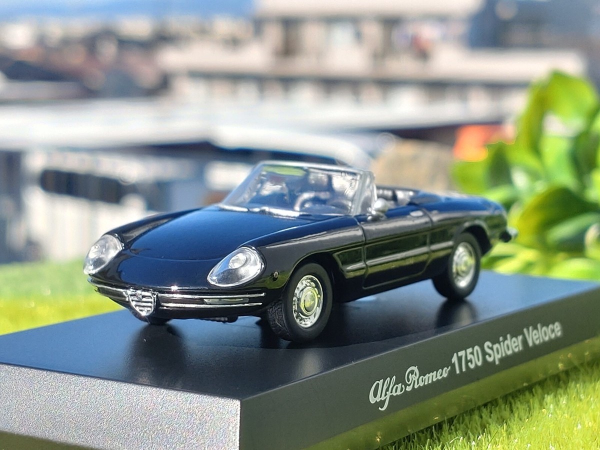 Alfa Romeo / 1750 Spider / 1/64 Diecast car / Kyosho | eBay
