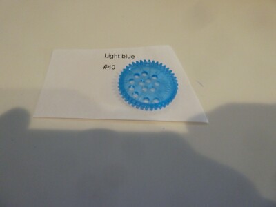 Kenner Spirograph Light blue #40 replacement bar gear wheel