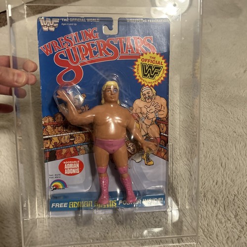 ljn wwf wrestling superstars Adrian Adonis figure ...
