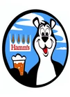 Hamm's Beer Sign Sticker Collectible Hamms Bear Hold Cold Brew Vintage Size 8"