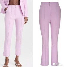RRP US 428 Veronica Beard Kean Dress Suiting Pants Barely Orchid NWT XS US2
