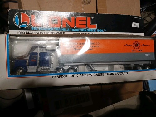 Lionel 6-52025 O Madison Hardware LCCA 1993 Special Edition Tractor & Trailer MT