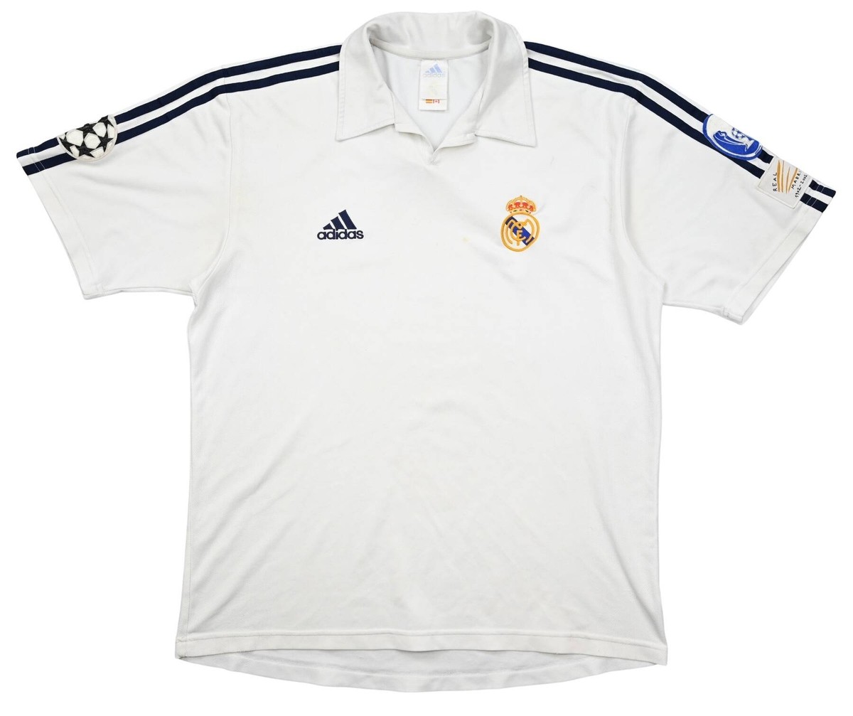 Adidas 2002-03 REAL MADRID SHIRT TRIKOT M | eBay