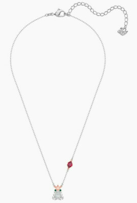 スワロフスキーYOU&I White Cubic Zirconia Rhodium Over Sterling Silver Earrings