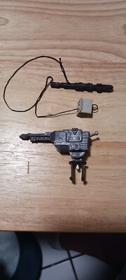 Star Wars Harpoon Gun and Harpoon Missile POTF 2 1995 Snow Speeder Original