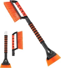 SINGARO Ice Scraper and Sno w Brush for Car Windshield, Enhanced version 