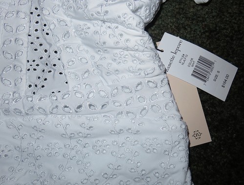 NUEVO nanette lepore Ooh La La EYELET SEDUCTRESS Blanco 1 pieza TRAJE DE BAÑO S M L $164 - Imagen 11 de 12