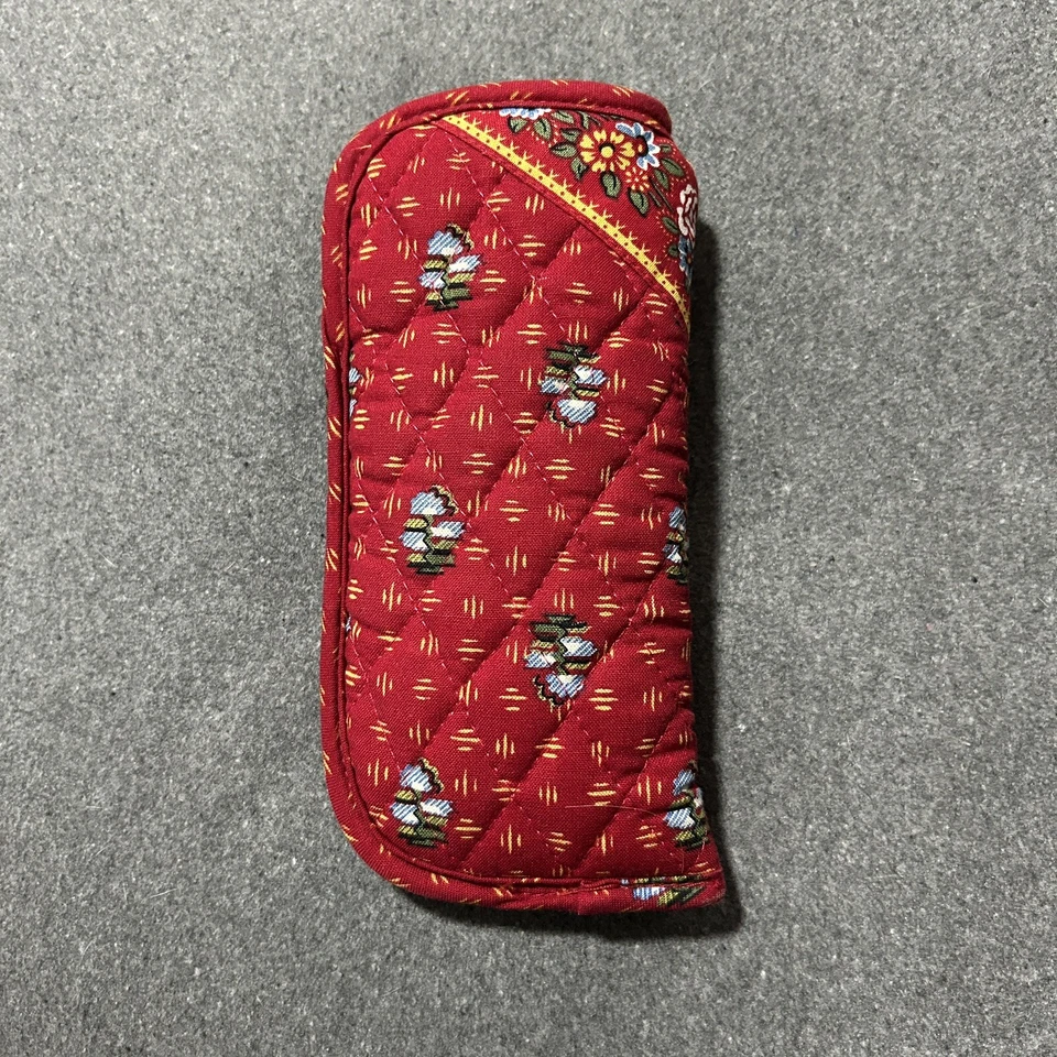 Estuche Doble Gafas Vera Bradley Provincial Rojo Vintage Floral Foto 2 de 4