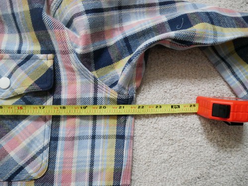 $ 395 Rag & Bone Jack-Hemd rosa bunt kariert Small neu mit Etikett! - Bild 5 von 8