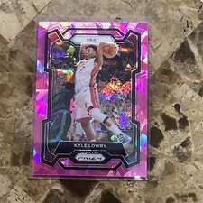 2023-24 Prizm Pink Cracked Ice Kyle Lowry #40 Miami Heat B-10