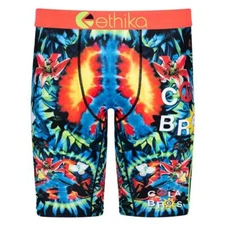 Ethika the Staple Griffin Colapinto Cola Bros Peace Sign Flowers Boxers Mn's NIP