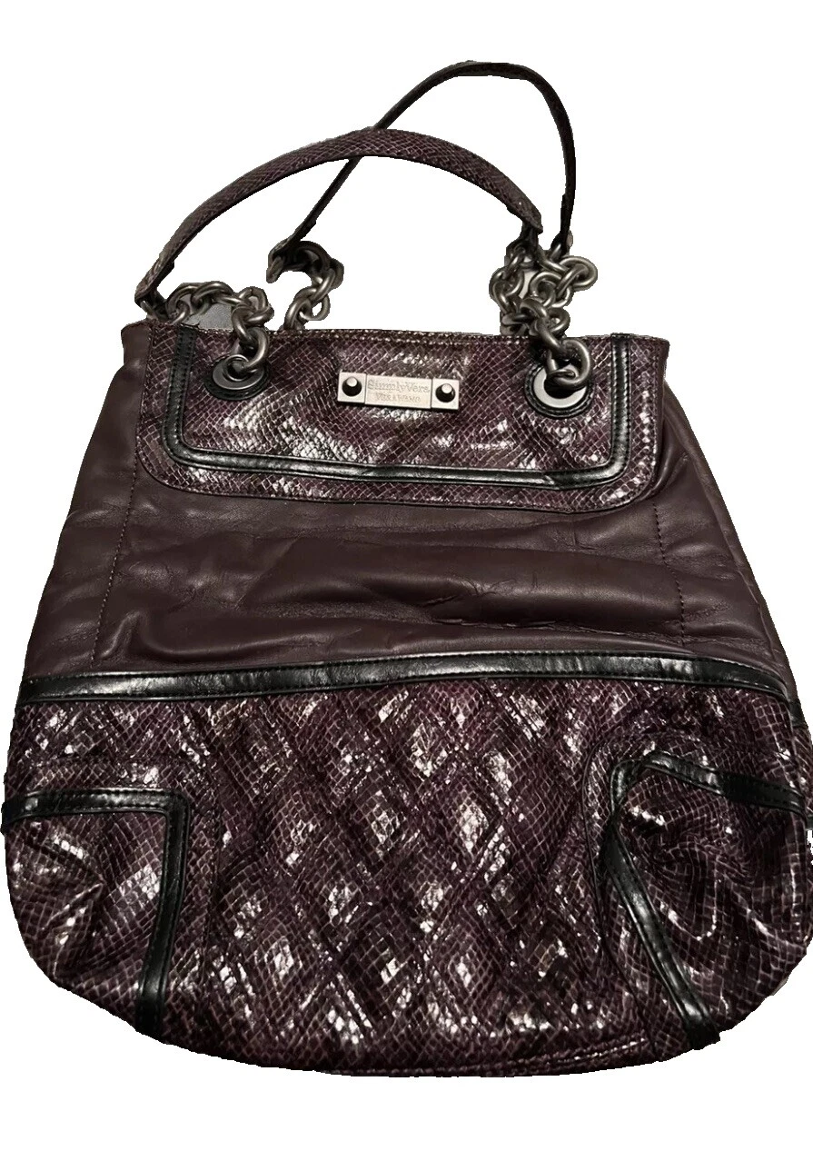 Simply Vera Vera Wang Animal Print bolsos de hombro para mujeres