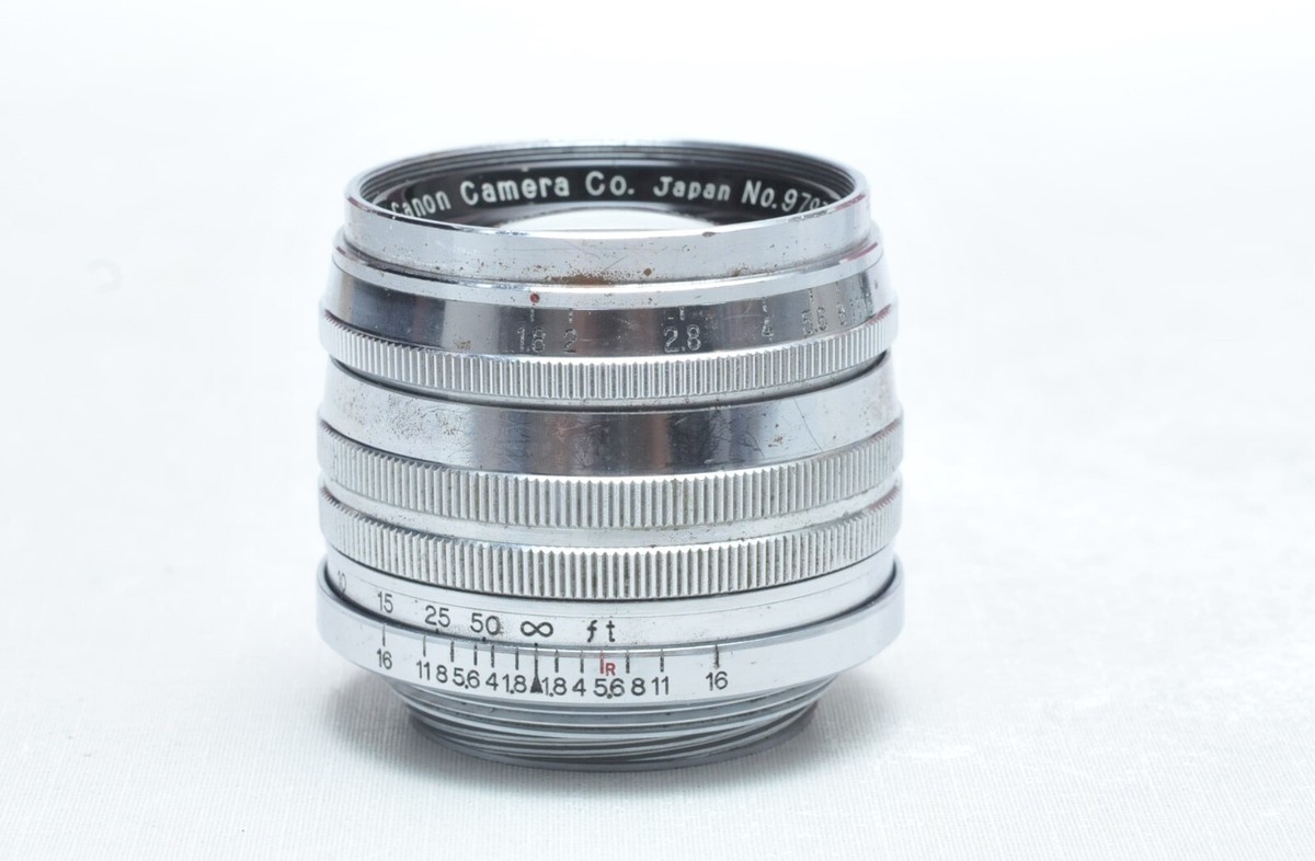 美品 Canon 50mm f/1.8 Chrome LTM L39 Canon 50mm f/1.8 Chrome LTM L39 M39 Screw Mount Lens | eBay