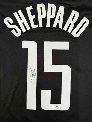 REED SHEPPARD signed autographed HOUSTON ROCKETS Jersey w/ COA PSA DNA AO78519 - Picture 2 of 3