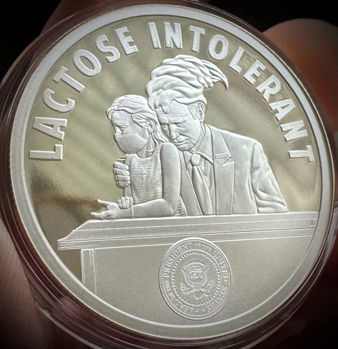 2022 1oz Silver Shield Lactose Intolerant .999 Silver Proof Round (COA 430/555)