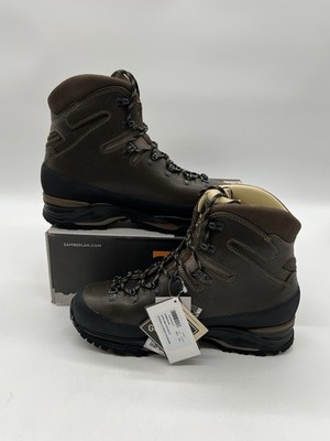 Zamberlan 972 Guide Max GTX RR Mens Sz 8H Dark Brown Leather Vibram Hiking Boots