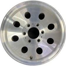 Gmc Chevrolet Polished 1500 Pickup Suburban Oem Wheel 15 Rim Factory 15x7 1228