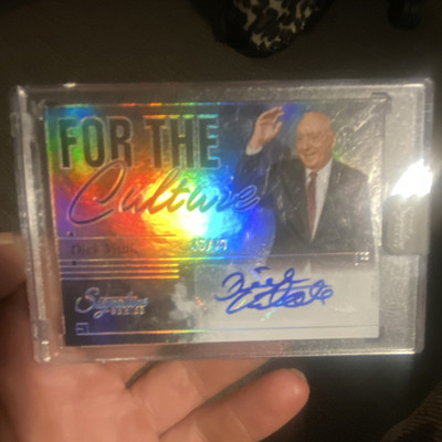 Panini 2020-21 Dick Vitale For the Culture Auto /99 #FTC-DKV NCAA Card