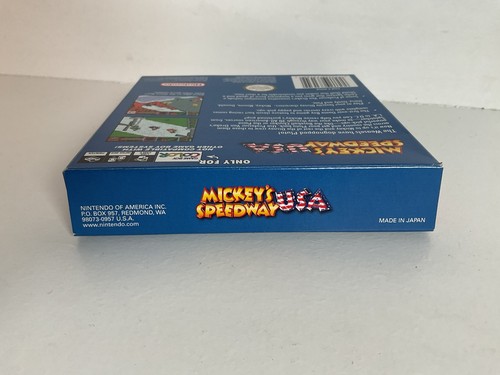 Mickey's Speedway USA (Game Boy Color | GBC) Authentic BOX ONLY - Picture 6 of 11