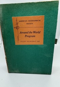 American Geographical Society Around the World Program 3 Sets, 11 Books 1958