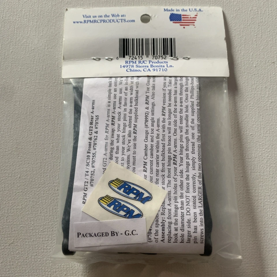 RPM Rear A-Arms 70752 NEW - Image 2 of 2