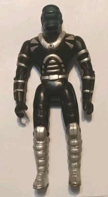 1998 SUNCO Space Warriors Jedi Black And Silver Action Figure