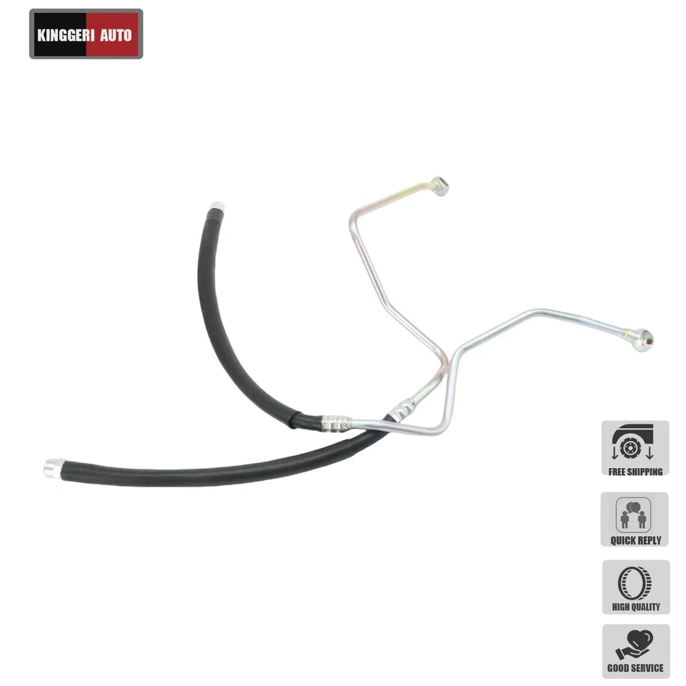 2Pcs Engine Oil Cooler Hose For 1995-2001 Mitsubishi Montero 3.0L 3.5L USA - Image 4 of 4