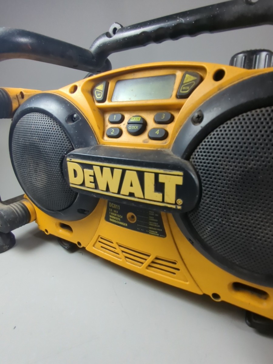 Dewalt Dc011 Dewalt 18 Volt Radio Dewalt DC011 DC 011 Yellow AM FM HD Worksite Radio 18V Free Ship