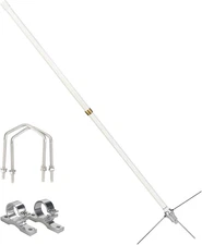 GMRS Base Antenna,7.2Dbi High Gain 462-467Mhz,Fiberglass UHF GMRS Repeater Anten