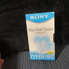 Sony Video Head Cleaner Brand New Sealed
