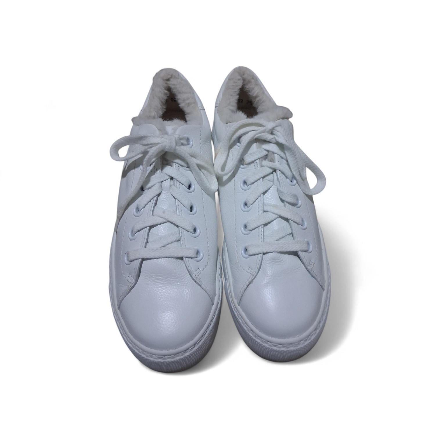 Paul Green Womens 5.5 Bixby Sneaker Low Top Platform Austria $429 Quiet Luxury