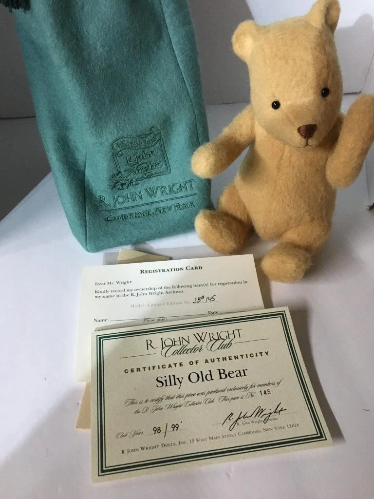 R John Wright Indiana Winnie the Pooh Teddy Bears for sale | eBay
