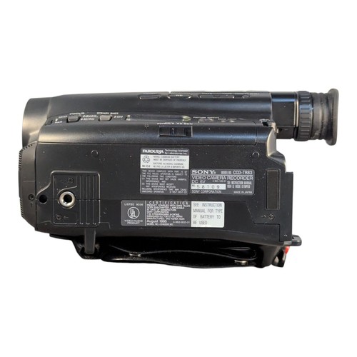 Sony Handycam CCD-TR83 Camcorder Video8 24x Steady Shot Digital Zoom FOR PARTS - Picture 11 of 23