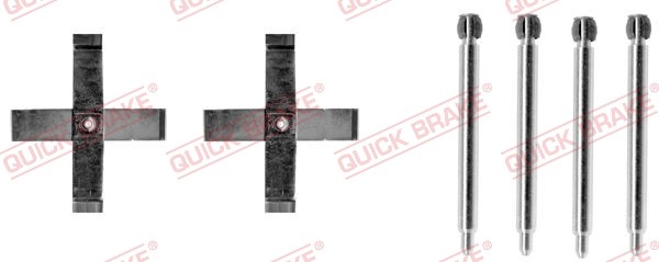 Fits QUICK BRAKE QB109-1271 Accessory Kit, disc brake pad QB109-1271  ⭐UK Stock⭐