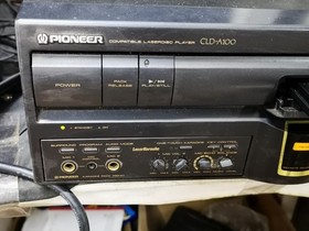 Pioneer CLD-A100 LaserActive LD Player PC Engine Mega Drive Tested Working