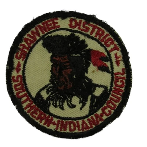 Southern Indiana Council Shawnee District (SEWN) CP Patch BLK Bdr (DG271)