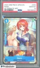 2024 One Piece English OP09-050 Nami Alternate Art Rare PSA 10 GEM MINT