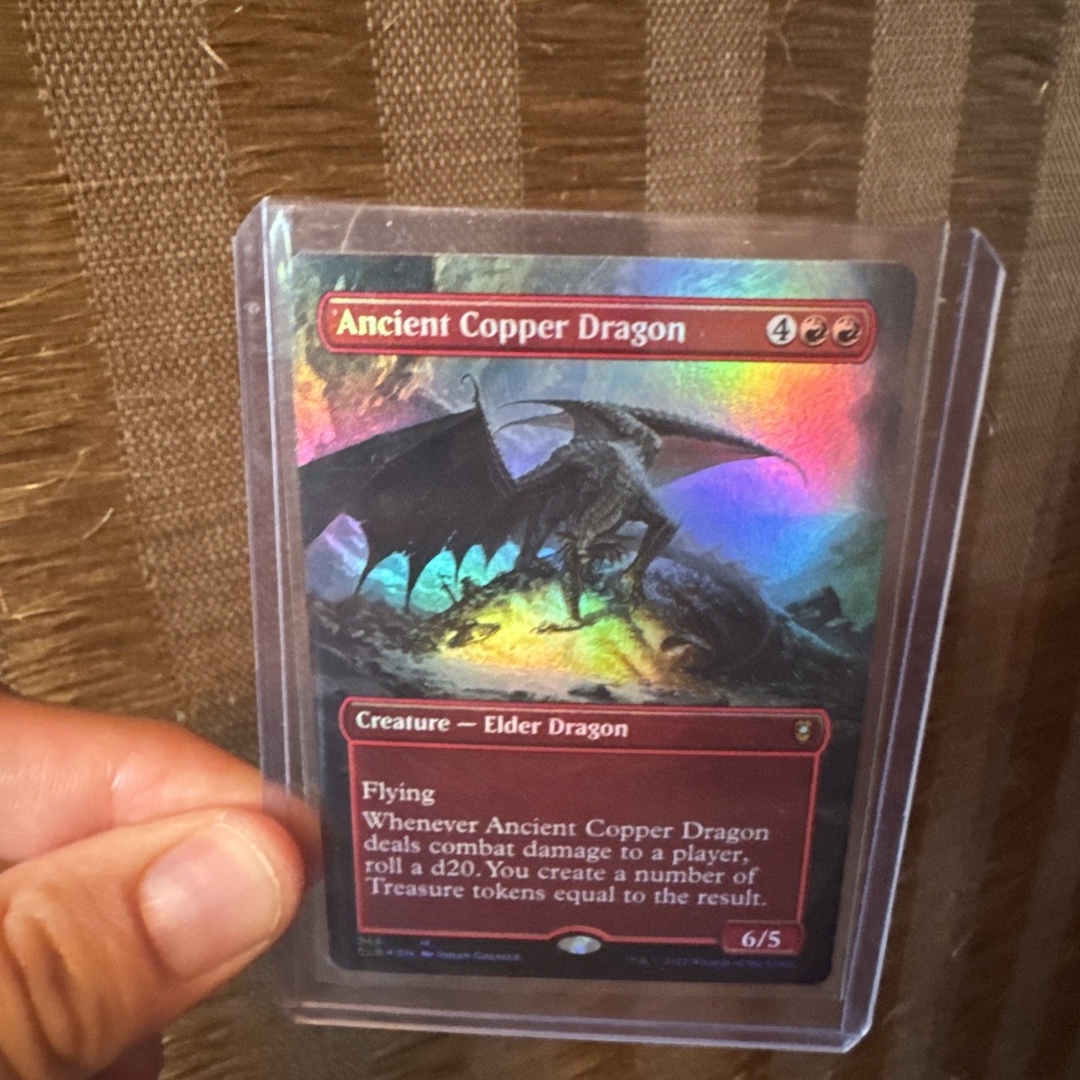 MTG Ancient Copper Dragon　英語版 Ancient Copper Dragon (Showcase) | Commander Legends: Battle