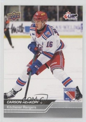 2023-24 Upper Deck CHL Carson Rehkopf #25 0c3