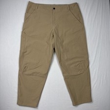 Lululemon ABC Slim Fit Pants Men's 38x27 Brown 5 Pocket Warpstreme Stretch