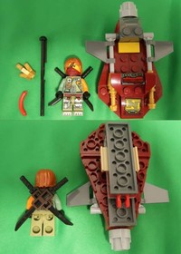LEGO Ninjago Ronin Mech M.E.C. 70592 Figure Set