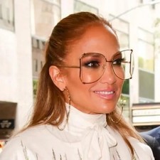 Gucci GG0252 Oversized Square Eyeglasses Gold Metal Optical Frame Women