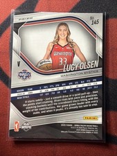 2025 Panini Prizm WNBA #145 Lucy Olsen White Seismic Mystics